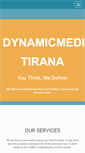 Mobile Screenshot of dynamicmediatirana.com